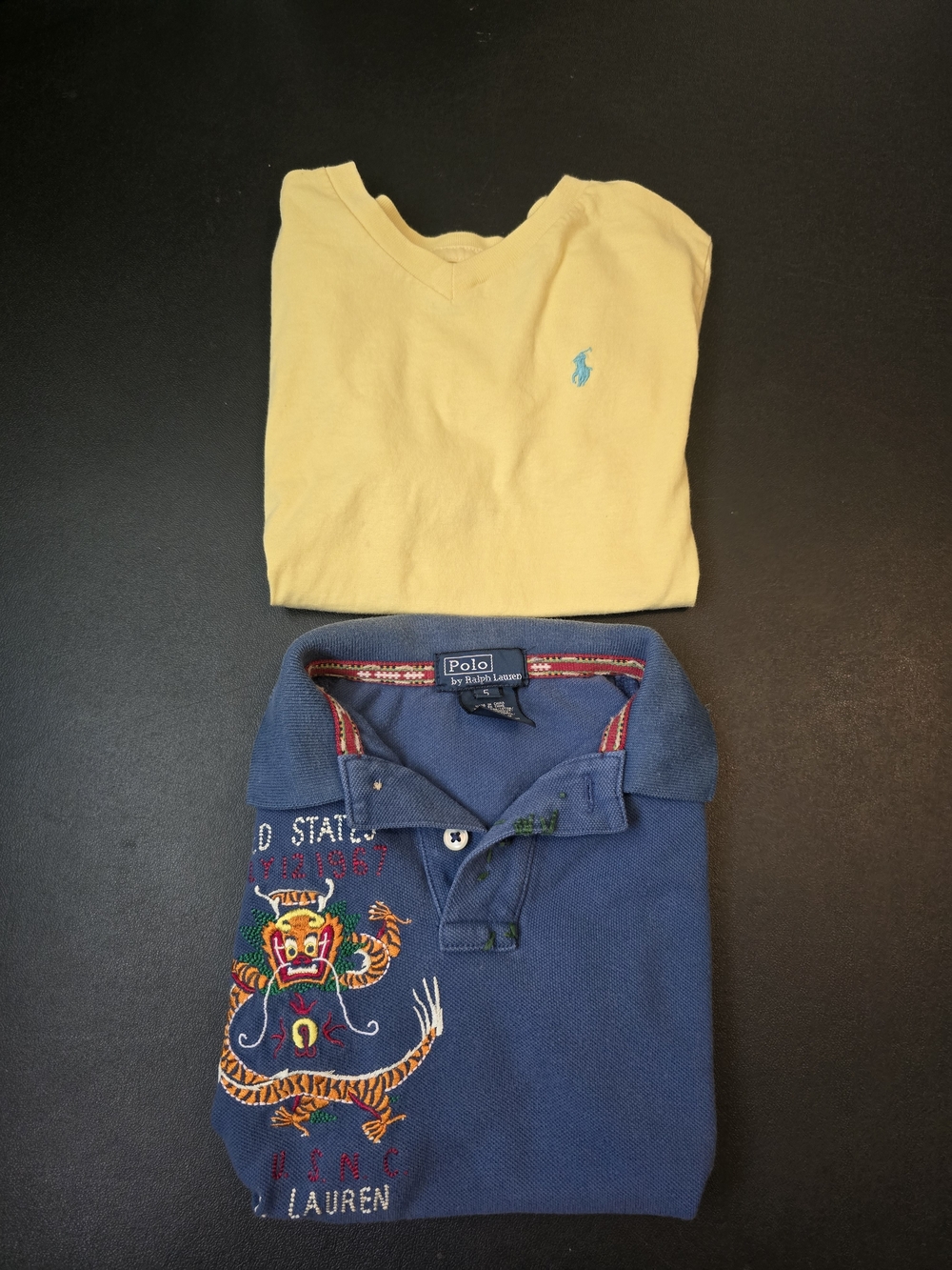 2 Ralph Lauren Boys Size 5 Shirts.